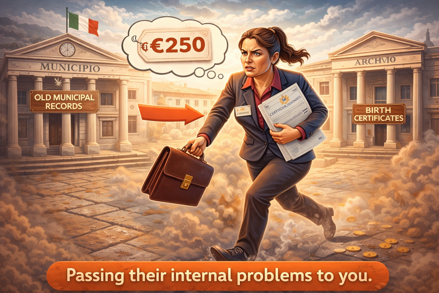 Passing their internal problems to you